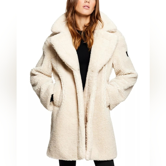 SAM. Jackets & Blazers - SAM NEW YORK Cream Teddy Coat
